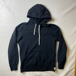 Reigning Champ Mens Midweight Terry Pullover Hoodie Black Size Medium RC-3206